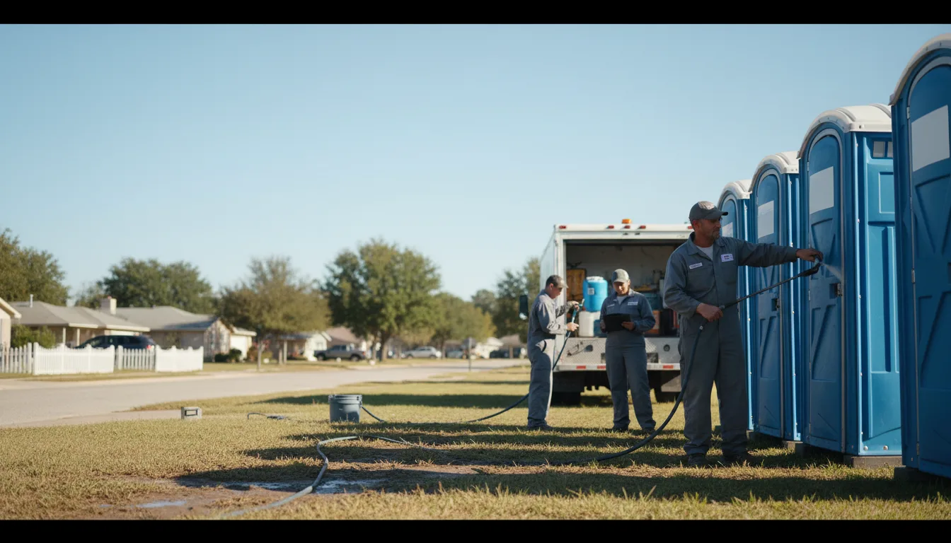 Long-Term Portable Toilet Rental in Cedar Rapids, IA near me